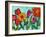 Funky Flowers-Wyanne-Framed Giclee Print