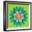 Funky Frida Flower-Belen Mena-Framed Giclee Print