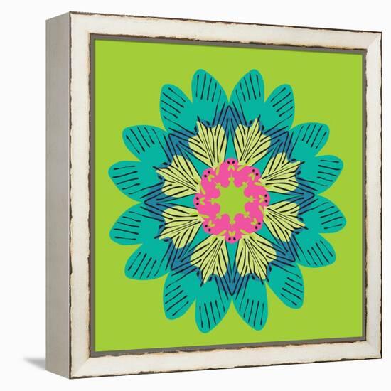 Funky Frida Flower-Belen Mena-Framed Premier Image Canvas