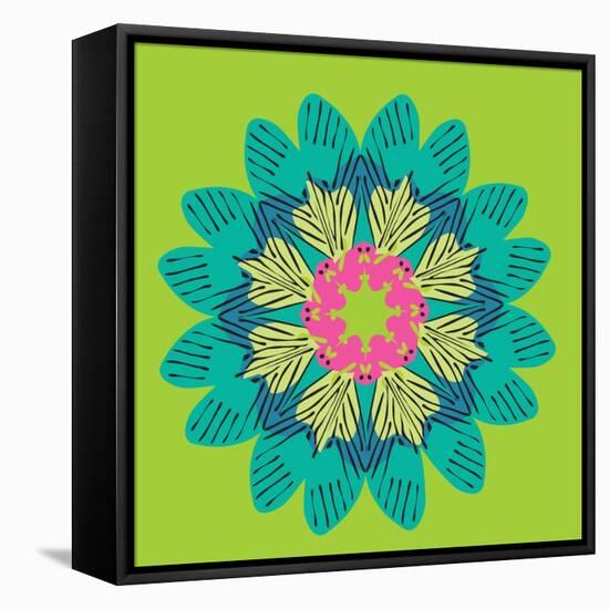 Funky Frida Flower-Belen Mena-Framed Premier Image Canvas