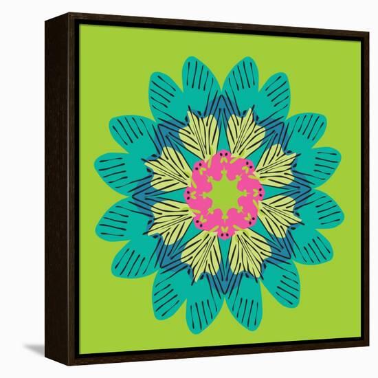 Funky Frida Flower-Belen Mena-Framed Premier Image Canvas