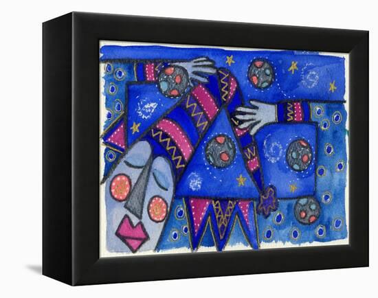 Funky Juggler-Wyanne-Framed Premier Image Canvas