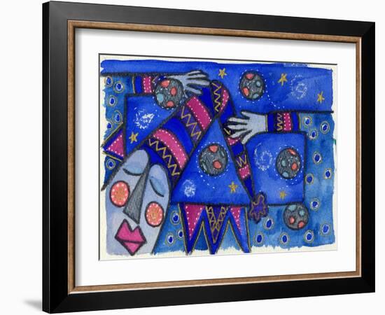 Funky Juggler-Wyanne-Framed Giclee Print