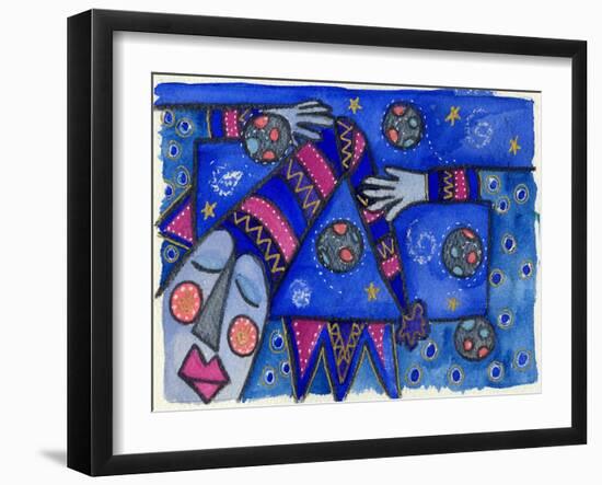 Funky Juggler-Wyanne-Framed Giclee Print