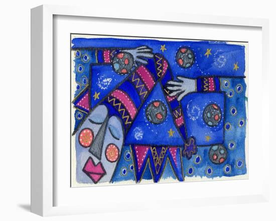 Funky Juggler-Wyanne-Framed Giclee Print