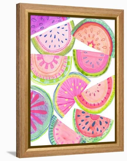 Funky Melon-Kerstin Stock-Framed Stretched Canvas