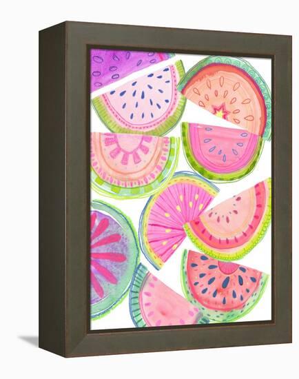 Funky Melon-Kerstin Stock-Framed Stretched Canvas