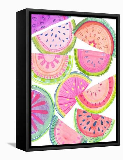 Funky Melon-Kerstin Stock-Framed Stretched Canvas