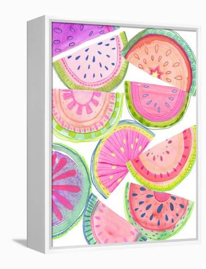 Funky Melon-Kerstin Stock-Framed Stretched Canvas