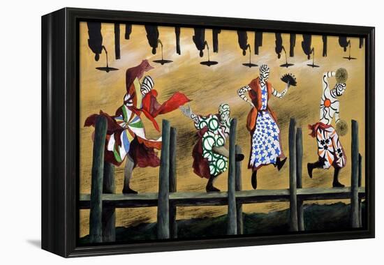 Funky Monks-Vaan Manoukian-Framed Stretched Canvas