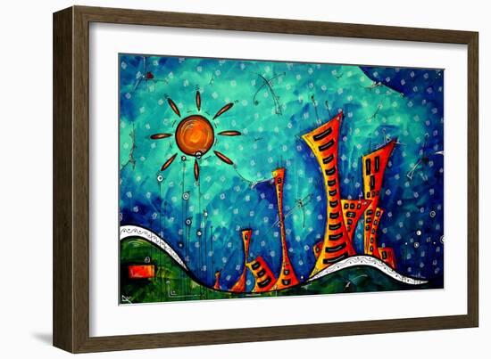 Funky Town-Megan Aroon Duncanson-Framed Art Print