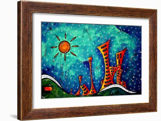 Funky Town-Megan Aroon Duncanson-Framed Art Print