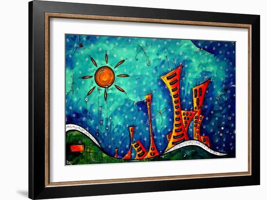 Funky Town-Megan Aroon Duncanson-Framed Art Print