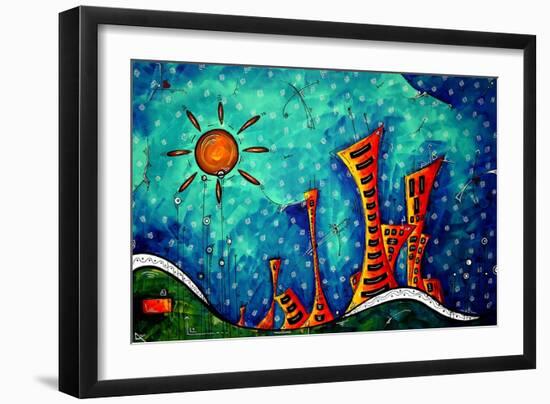 Funky Town-Megan Aroon Duncanson-Framed Art Print