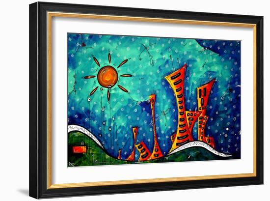 Funky Town-Megan Aroon Duncanson-Framed Art Print