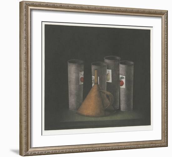 Funnel and Fruit Cups-Tomoe Yokoi-Framed Limited Edition