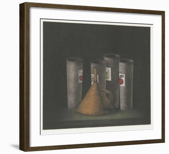 Funnel and Fruit Cups-Tomoe Yokoi-Framed Limited Edition