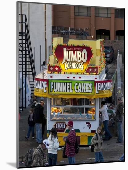 Funnel Cakes Are Available In Many Flavors At The Mardi Gras Celebration In Mobile, Alabama-Carol Highsmith-Mounted Art Print
