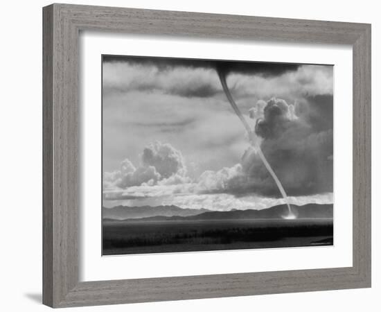 Funnel Cloud of a Tornado High in the Andes Mountains-Bill Ray-Framed Photographic Print