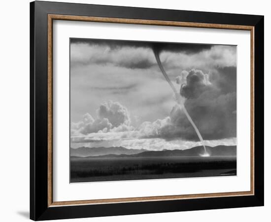 Funnel Cloud of a Tornado High in the Andes Mountains-Bill Ray-Framed Photographic Print