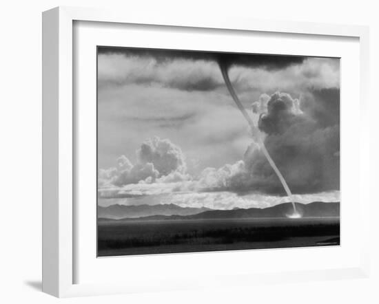 Funnel Cloud of a Tornado High in the Andes Mountains-Bill Ray-Framed Photographic Print