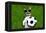 Funny Brazil Soccer Dog-Javier Brosch-Framed Premier Image Canvas