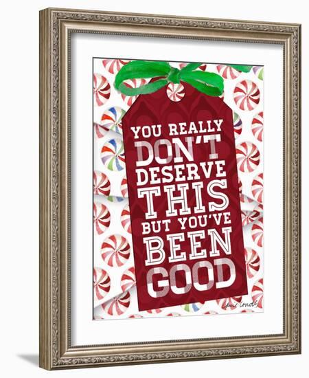 Funny Christmas Present Tags I-Lanie Loreth-Framed Art Print