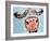 Funny Cow I-Carolee Vitaletti-Framed Art Print