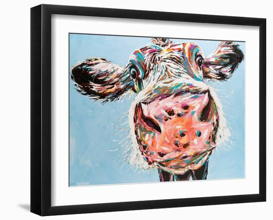 Funny Cow I-Carolee Vitaletti-Framed Art Print