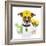 Funny Dog Brazil-Javier Brosch-Framed Photographic Print