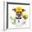 Funny Dog Brazil-Javier Brosch-Framed Photographic Print