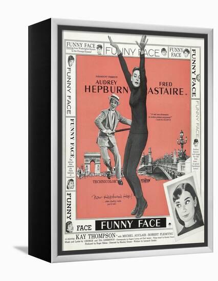 Funny Face, 1957-null-Framed Premier Image Canvas