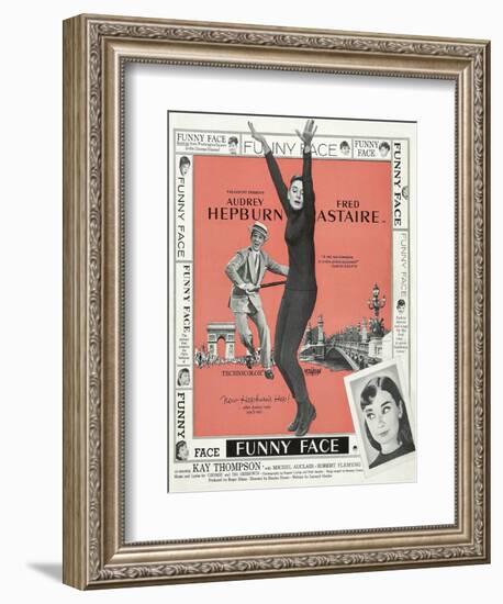 Funny Face, 1957-null-Framed Giclee Print