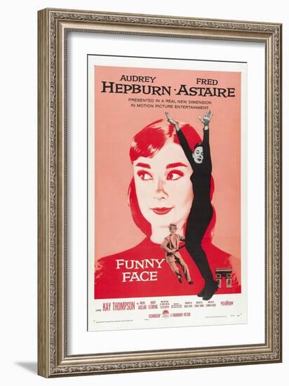 Funny Face, Directed by Stanley Donen, 1957-null-Framed Giclee Print