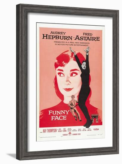 Funny Face, Directed by Stanley Donen, 1957-null-Framed Giclee Print