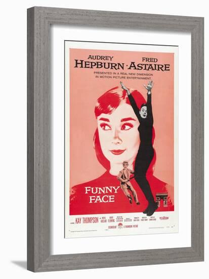 Funny Face, Directed by Stanley Donen, 1957-null-Framed Giclee Print