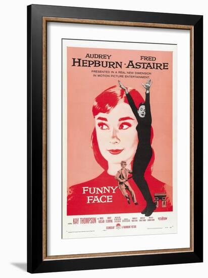 Funny Face, Directed by Stanley Donen, 1957-null-Framed Giclee Print