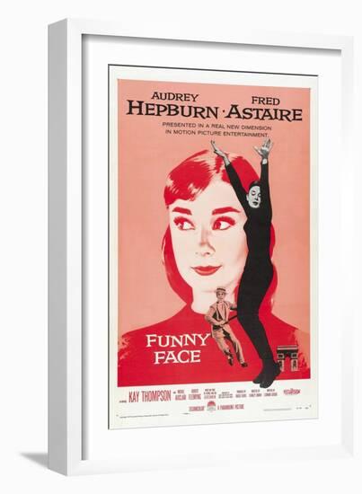 Funny Face, Directed by Stanley Donen, 1957-null-Framed Giclee Print