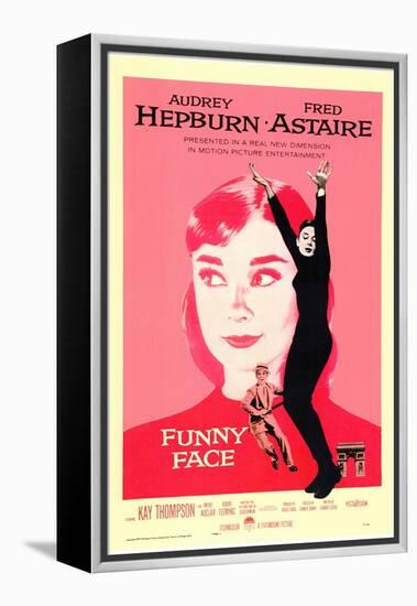 Funny Face-null-Framed Stretched Canvas