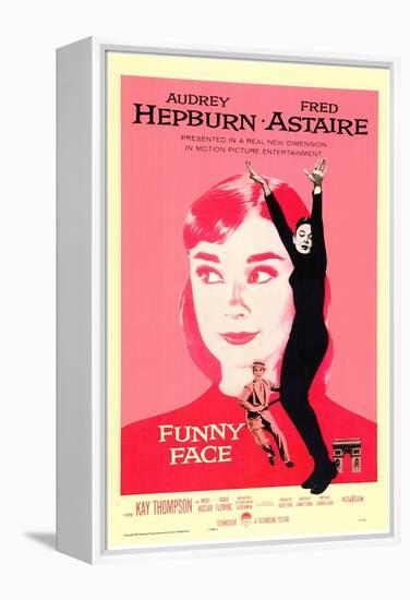 Funny Face-null-Framed Stretched Canvas