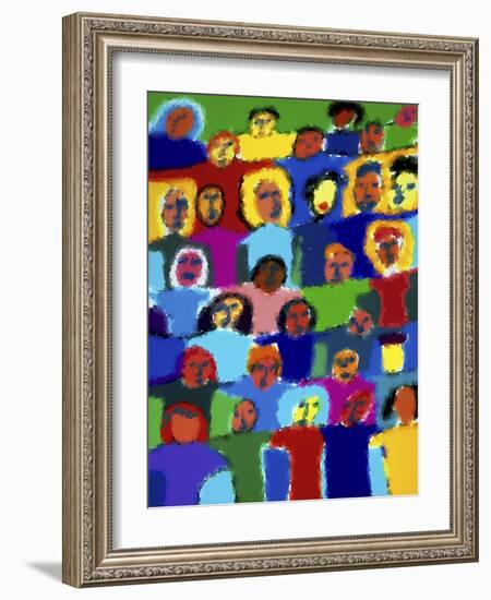 Funny Face-Diana Ong-Framed Giclee Print