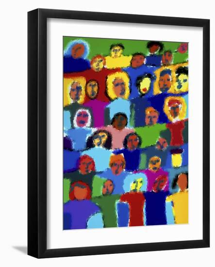 Funny Face-Diana Ong-Framed Giclee Print