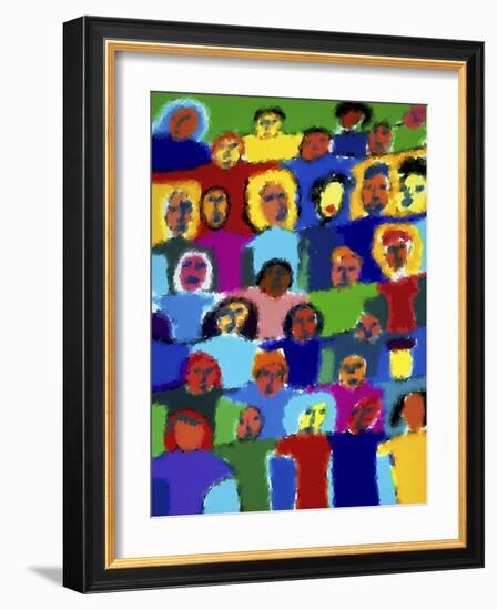 Funny Face-Diana Ong-Framed Giclee Print