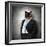 Funny Fluffy Cat In A Business Suit Businessman. Collage-Sergey Nivens-Framed Photographic Print