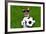 Funny German Soccer Dog-Javier Brosch-Framed Photographic Print