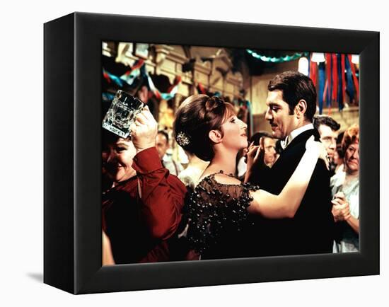 Funny Girl, Barbra Streisand, Omar Sharif, 1968-null-Framed Stretched Canvas