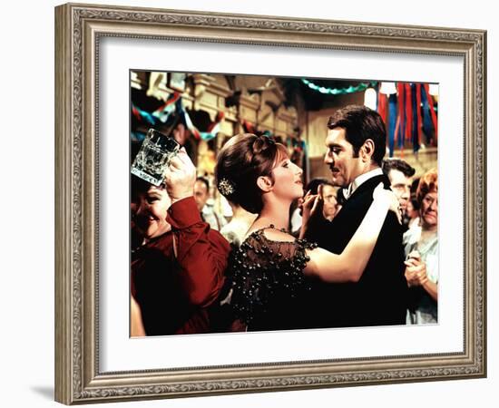 Funny Girl, Barbra Streisand, Omar Sharif, 1968-null-Framed Photo