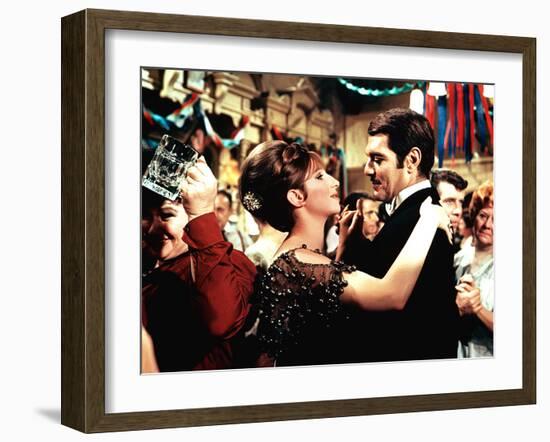 Funny Girl, Barbra Streisand, Omar Sharif, 1968-null-Framed Photo