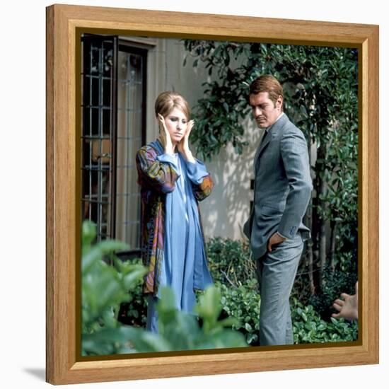 Funny Girl-null-Framed Stretched Canvas