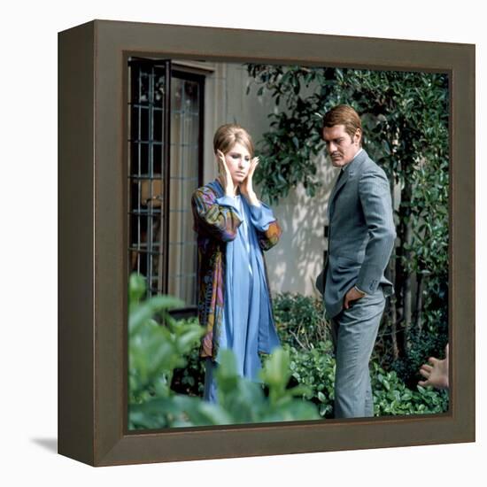 Funny Girl-null-Framed Stretched Canvas